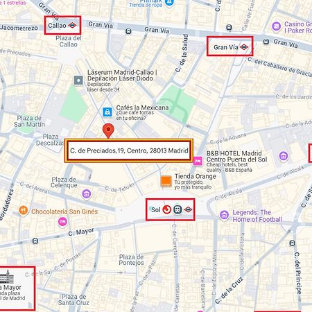 Encantador Apartamento Plaza Del Callao, Mid Term マドリード エクステリア 写真